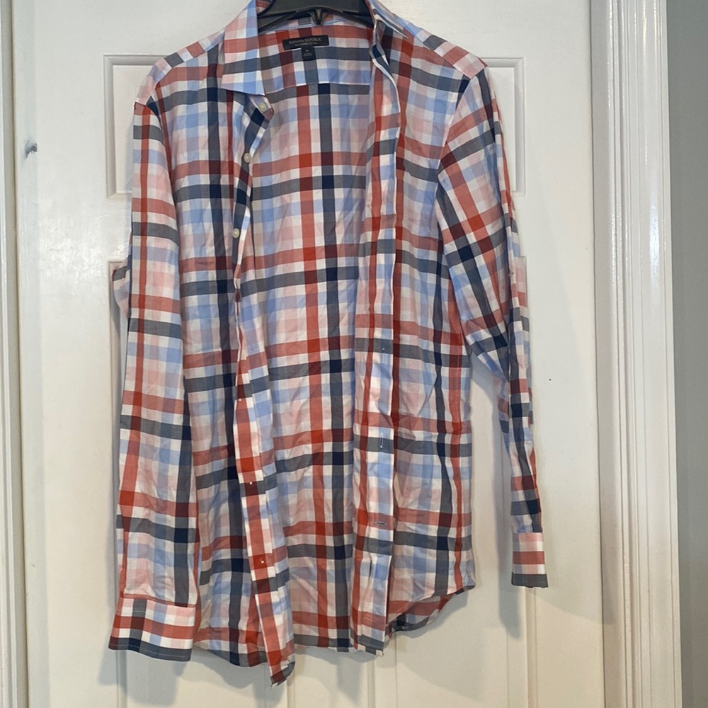Banana Republic 120s Supima Cotton Dress Shirt